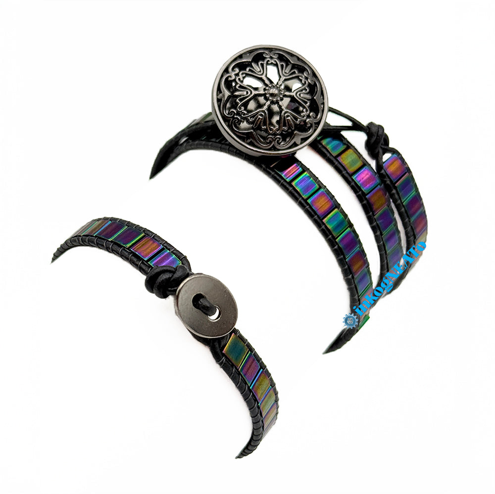 Wrap Tila Bracelet MARDIS GRAS