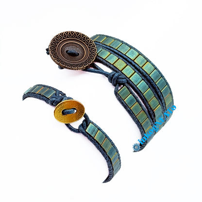 Wrap Tila Bracelet PATINA