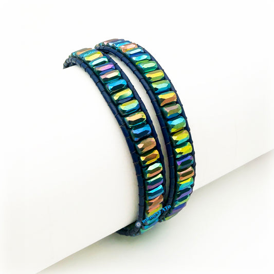 KALEIDOSCOPE Wrap Bracelet — Limited Edition Double Wrap
