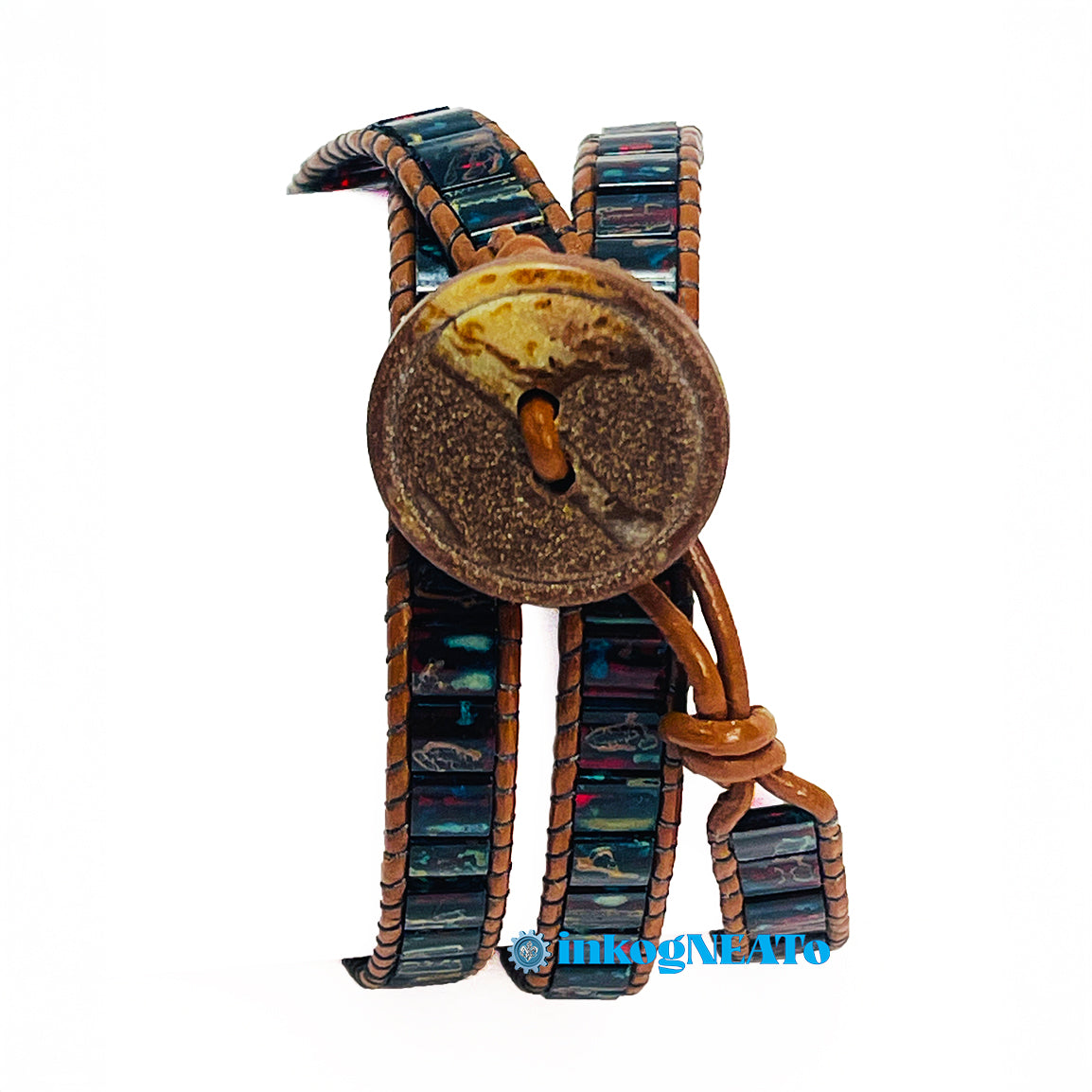 Wrap Tila Bracelet CRIMSON