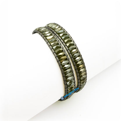 CELADON Wrap Bracelet — Limited Edition Double Wrap