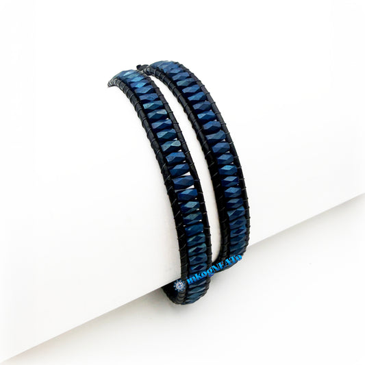 DENIM Wrap Bracelet — Limited Edition Double Wrap