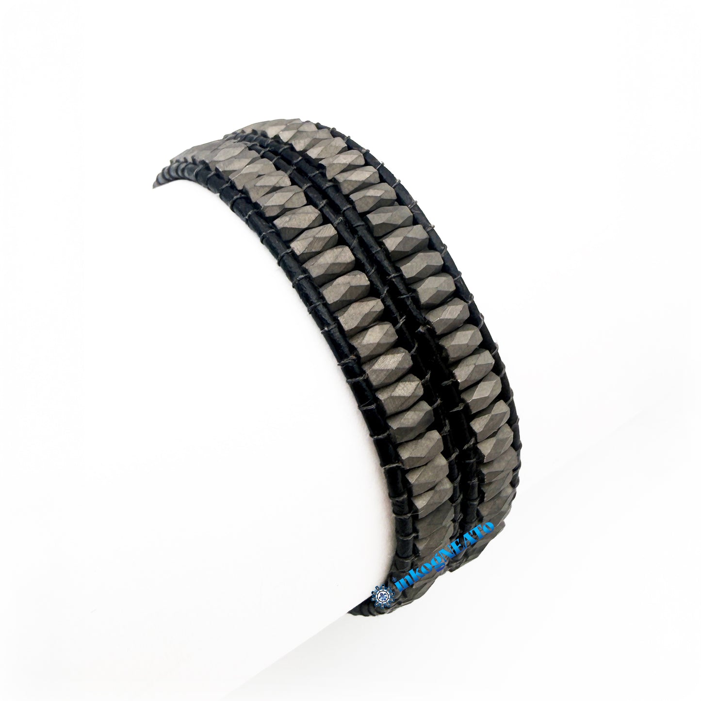 PEWTER Wrap Bracelet — Limited Edition Double Wrap